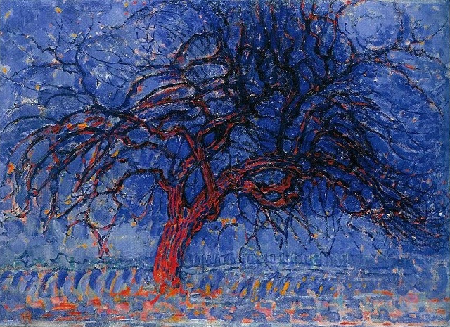 Rode boom, Piet Mondriaan 1908/19010
